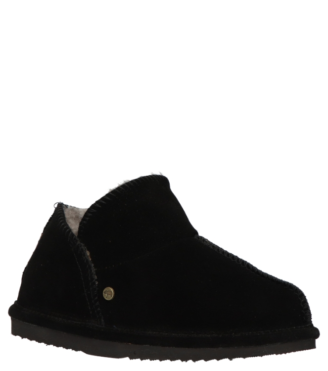 Warmbat pantoffel <span>Willow women WLW321099 Black</span> Willow women WLW321099 Black zwart - www.bremmerschoenen.info - Bremmer Schoenen