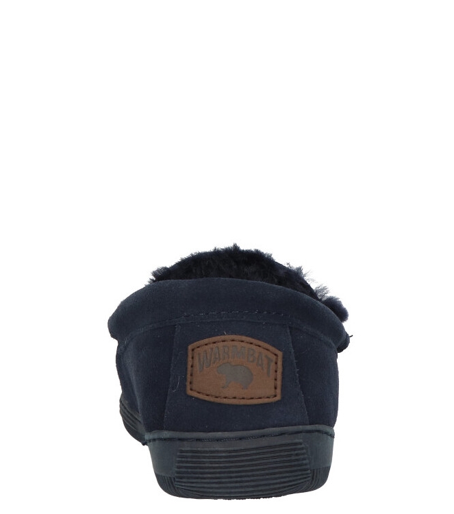 Warmbat pantoffel <span>Grizzly men GRZ 4410 45 DK navy</span> Grizzly men GRZ 4410 45 DK navy blauw - www.bremmerschoenen.info - Bremmer Schoenen