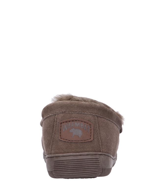 Warmbat pantoffel <span>Grizzly men GRZ 4410 88 Pebble</span> Grizzly men GRZ 4410 88 Pebble beige - www.bremmerschoenen.info - Bremmer Schoenen