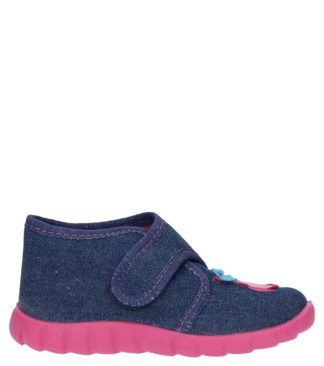 Fischer kinderpantoffel <span>611541-501</span> 611541-501 blauw - www.bremmerschoenen.info - Bremmer Schoenen
