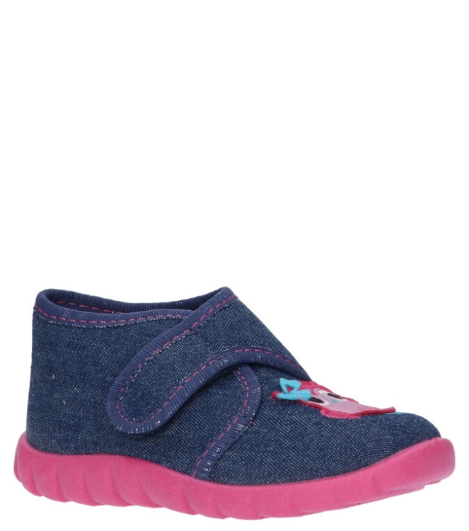 Fischer kinderpantoffel <span>611541-501</span> 611541-501 blauw - www.bremmerschoenen.info - Bremmer Schoenen