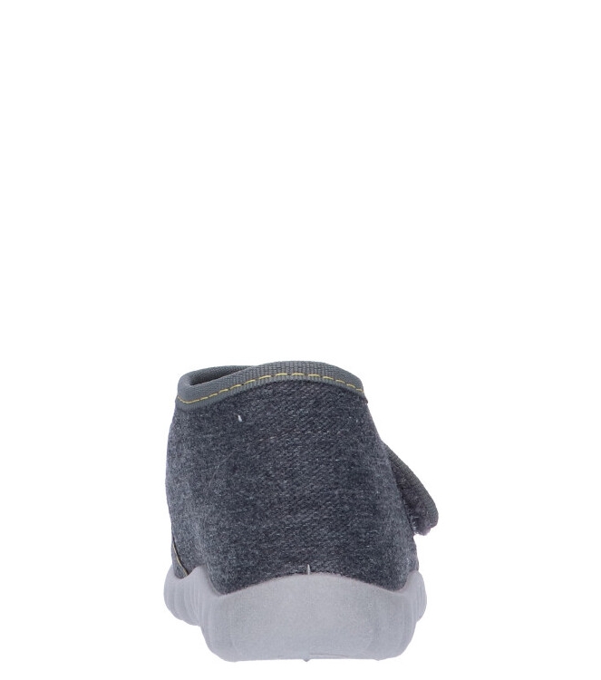 Fischer kinderpantoffel <span>611545-603</span> 611545-603 grijs - www.bremmerschoenen.info - Bremmer Schoenen