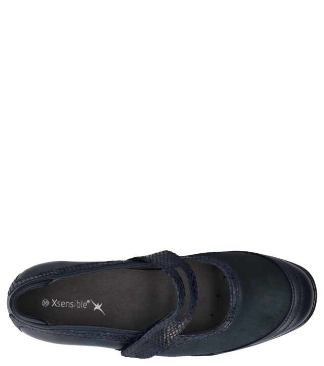 Xsensible bandschoen <span>10010.2 616 Palermo HX</span> 10010.2 616 Palermo HX blauw - www.bremmerschoenen.info - Bremmer Schoenen