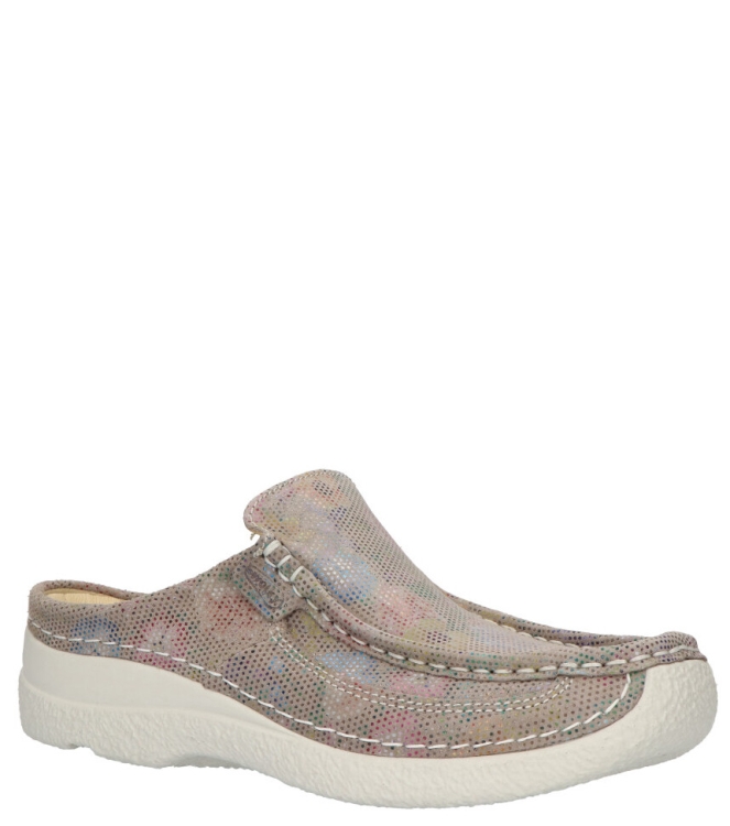 Wolky Slipper <span>0620245 157 Roll Slide</span> 0620245 157 Roll Slide beige - www.bremmerschoenen.info - Bremmer Schoenen