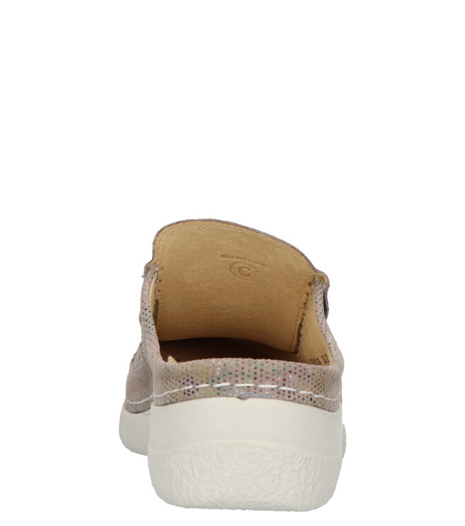 Wolky Slipper <span>0620245 157 Roll Slide</span> 0620245 157 Roll Slide beige - www.bremmerschoenen.info - Bremmer Schoenen