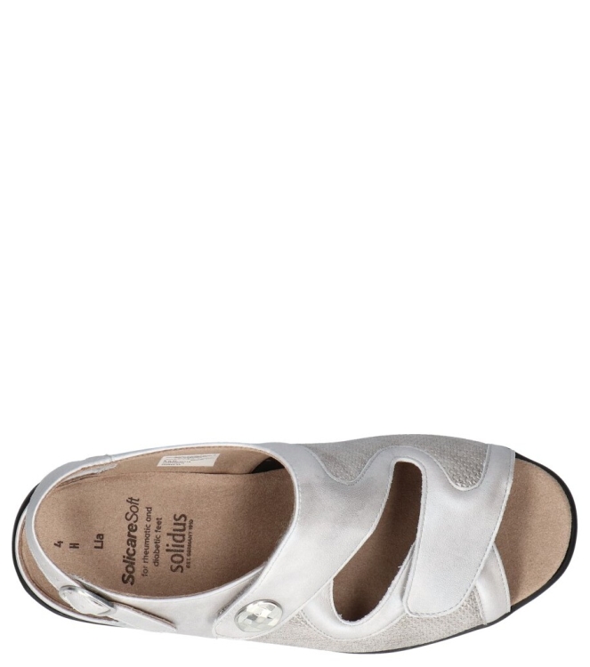 Solidus Sandaal <span>73500 20715 Lia</span> 73500 20715 Lia grijs - www.bremmerschoenen.info - Bremmer Schoenen