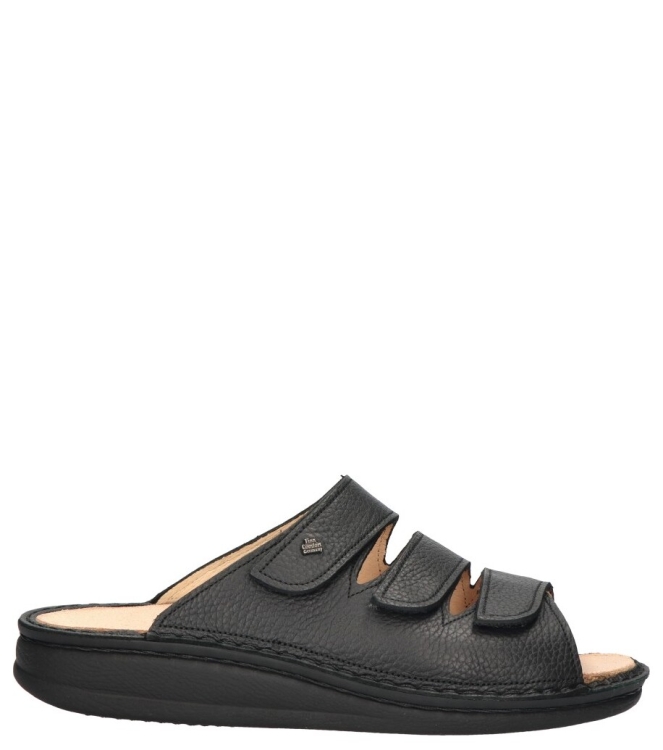Finn Comfort slipper <span>1508 055099 Korfu</span> 1508 055099 Korfu zwart - www.bremmerschoenen.info - Bremmer Schoenen