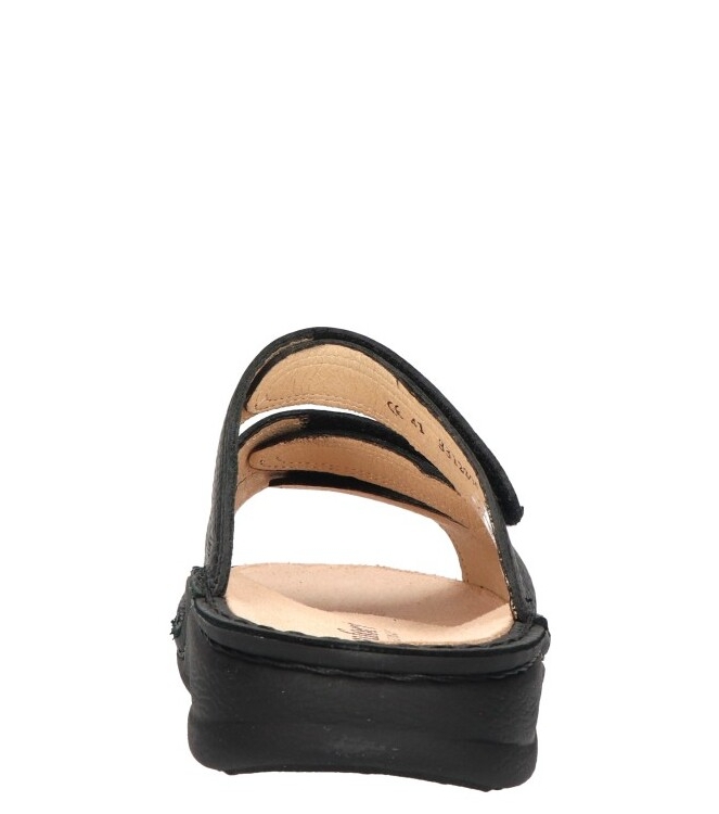 Finn Comfort slipper <span>1508 055099 Korfu</span> 1508 055099 Korfu zwart - www.bremmerschoenen.info - Bremmer Schoenen