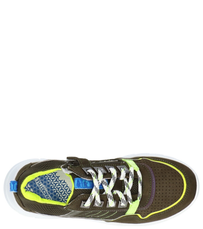 Track Style sneaker <span>322375 169 Steve shark</span> 322375 169 Steve shark groen - www.bremmerschoenen.info - Bremmer Schoenen