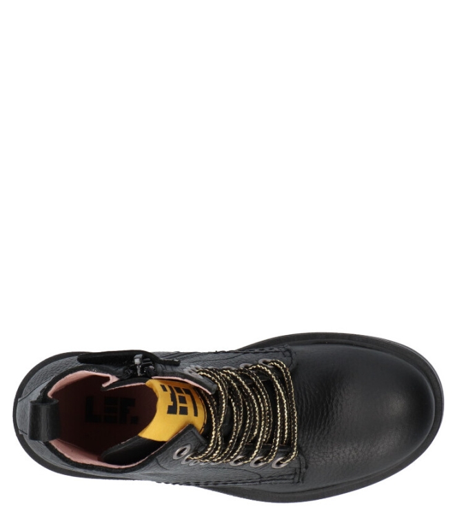 LEF veterboot <span>LF20221.70 9800</span> LF20221.70 9800 zwart - www.bremmerschoenen.info - Bremmer Schoenen