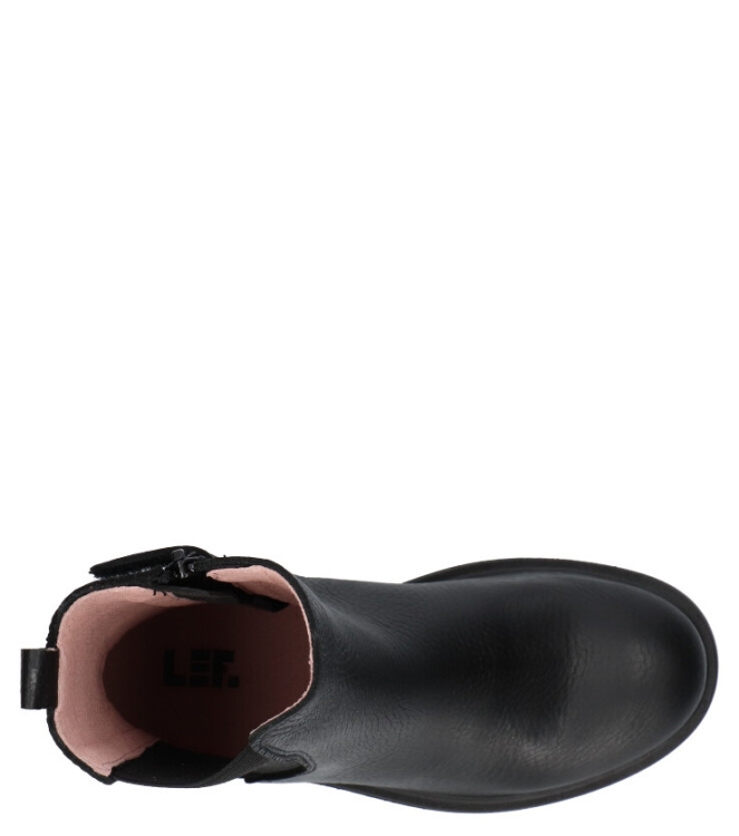 LEF Chelsea boot <span>LF20222.60 9800</span> LF20222.60 9800 zwart - www.bremmerschoenen.info - Bremmer Schoenen