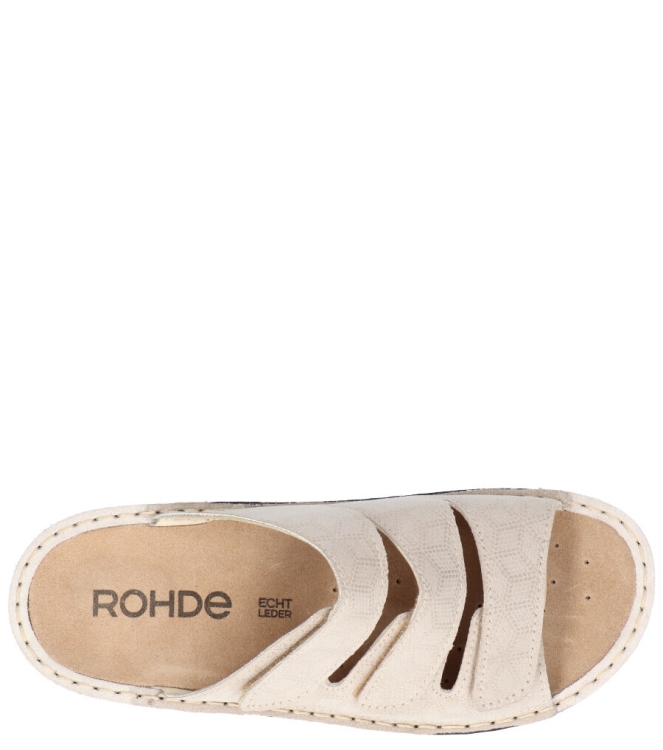 Rohde slipper <span>5772 12</span> 5772 12 beige - www.bremmerschoenen.info - Bremmer Schoenen