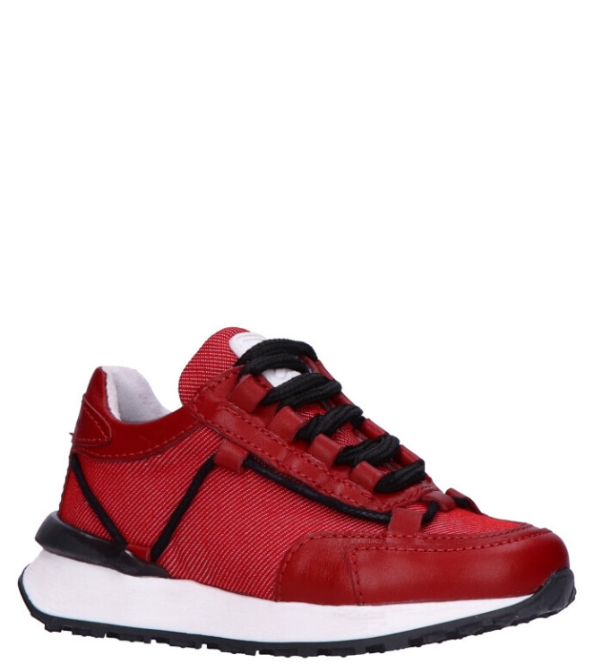 Jochie-Freaks sneaker <span>JF-22446 300 Reble</span> JF-22446 300 Reble rood - www.bremmerschoenen.info - Bremmer Schoenen