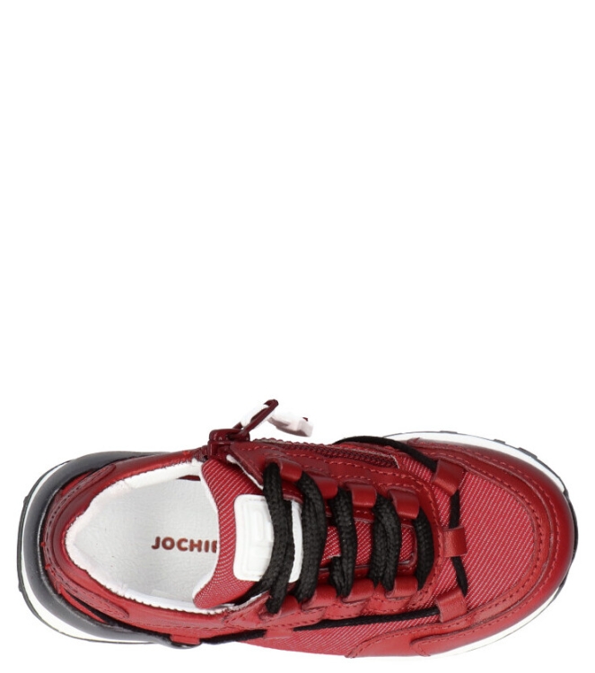 Jochie-Freaks sneaker <span>JF-22446 300 Reble</span> JF-22446 300 Reble rood - www.bremmerschoenen.info - Bremmer Schoenen