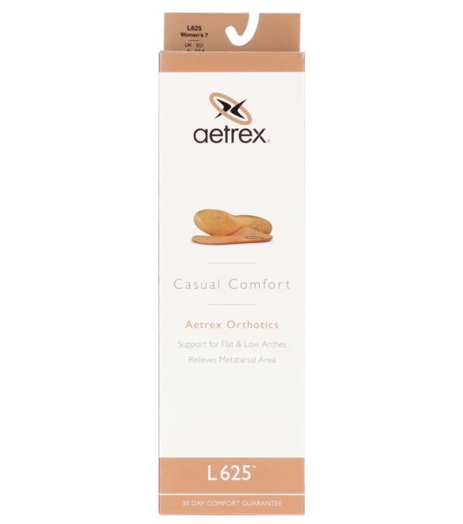 Aetrex voetbed <span>L625W Casual Comfort</span> L625W Casual Comfort meerkleurig - www.bremmerschoenen.info - Bremmer Schoenen