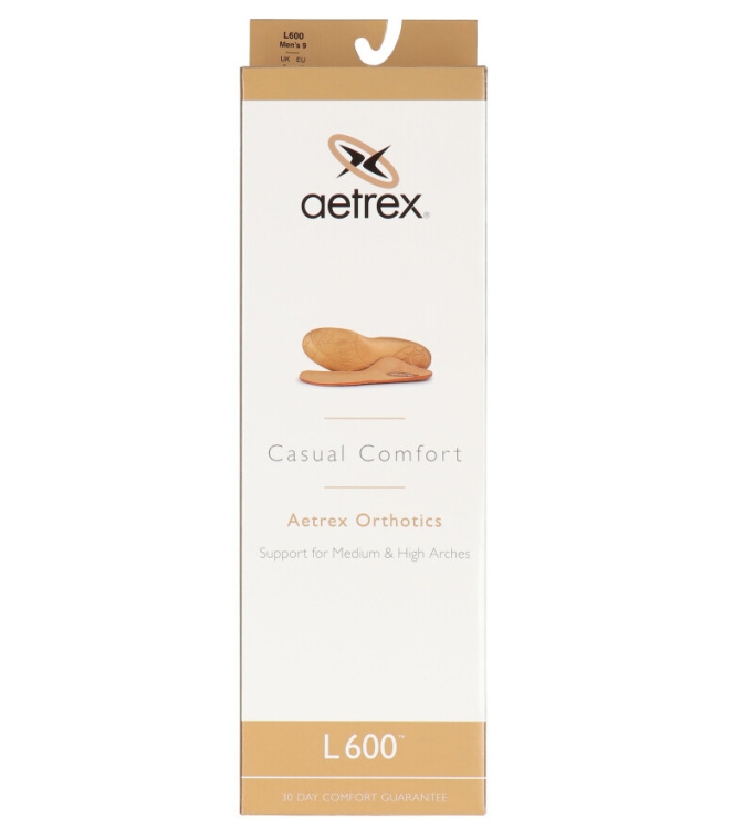 Aetrex voetbed <span>L600M Casual Comfort</span> L600M Casual Comfort meerkleurig - www.bremmerschoenen.info - Bremmer Schoenen
