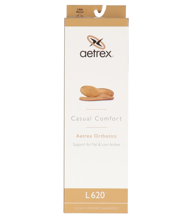 Aetrex voetbed <span>L620M Casual Comfort</span> L620M Casual Comfort meerkleurig - www.bremmerschoenen.info - Bremmer Schoenen