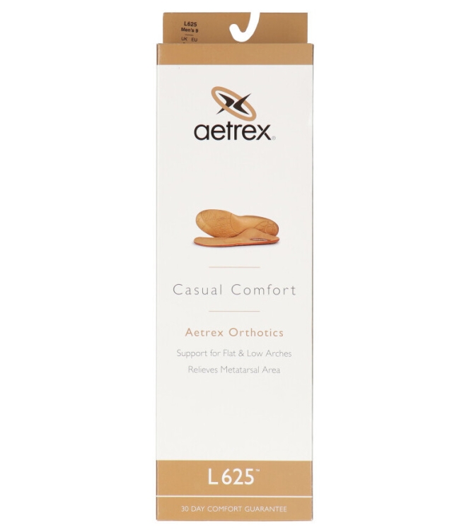 Aetrex voetbed <span>L625M Casual Comfort</span> L625M Casual Comfort meerkleurig - www.bremmerschoenen.info - Bremmer Schoenen