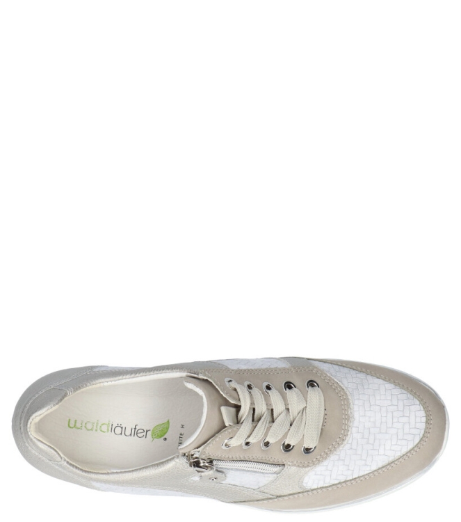 Waldlaufer sneaker <span>980008 500 349 Himona</span> 980008 500 349 Himona zilver - www.bremmerschoenen.info - Bremmer Schoenen