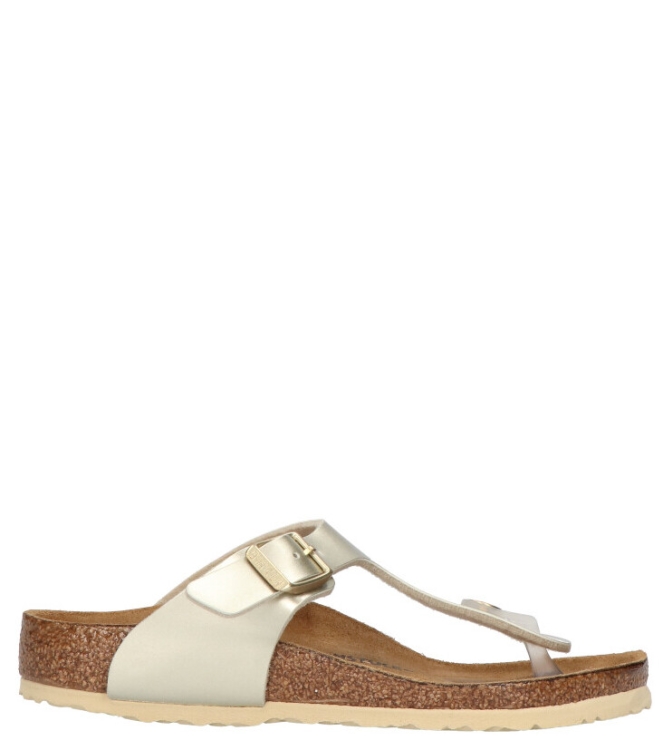 Birkenstock slipper <span>1015593 Gizeh</span> 1015593 Gizeh goud - www.bremmerschoenen.info - Bremmer Schoenen