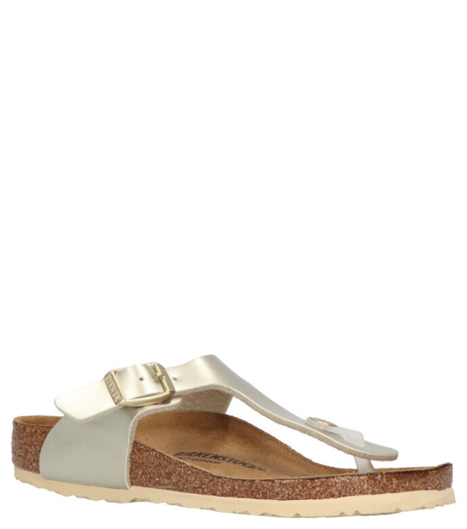 Birkenstock slipper <span>1015593 Gizeh</span> 1015593 Gizeh goud - www.bremmerschoenen.info - Bremmer Schoenen