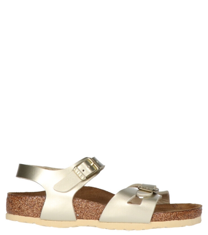 Birkenstock sandaal <span>1014829 Rio Kids BF</span> 1014829 Rio Kids BF goud - www.bremmerschoenen.info - Bremmer Schoenen