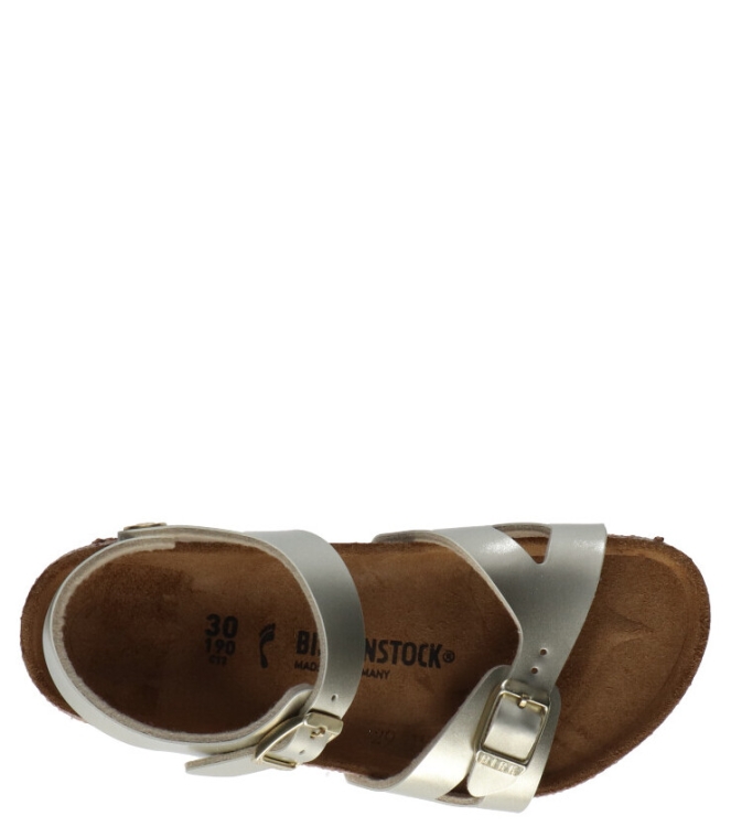 Birkenstock sandaal <span>1014829 Rio Kids BF</span> 1014829 Rio Kids BF goud - www.bremmerschoenen.info - Bremmer Schoenen