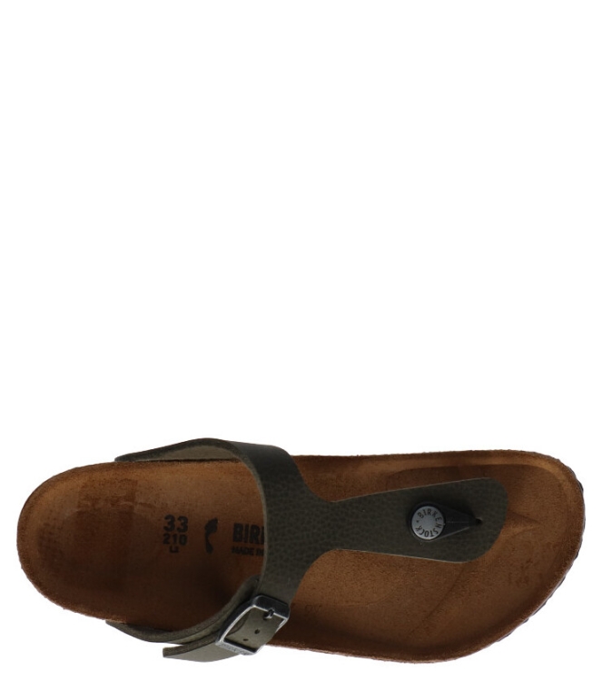 Birkenstock teenslipper <span>1011459 Gizeh</span> 1011459 Gizeh groen - www.bremmerschoenen.info - Bremmer Schoenen