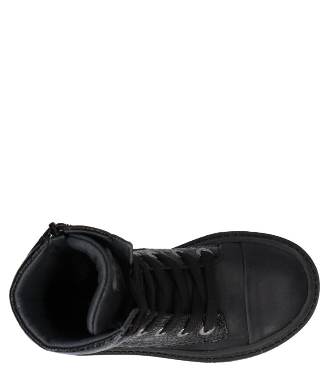 Jochie Freaks veterboot <span>JF-22582 214 Jutt</span> JF-22582 214 Jutt zwart - www.bremmerschoenen.info - Bremmer Schoenen