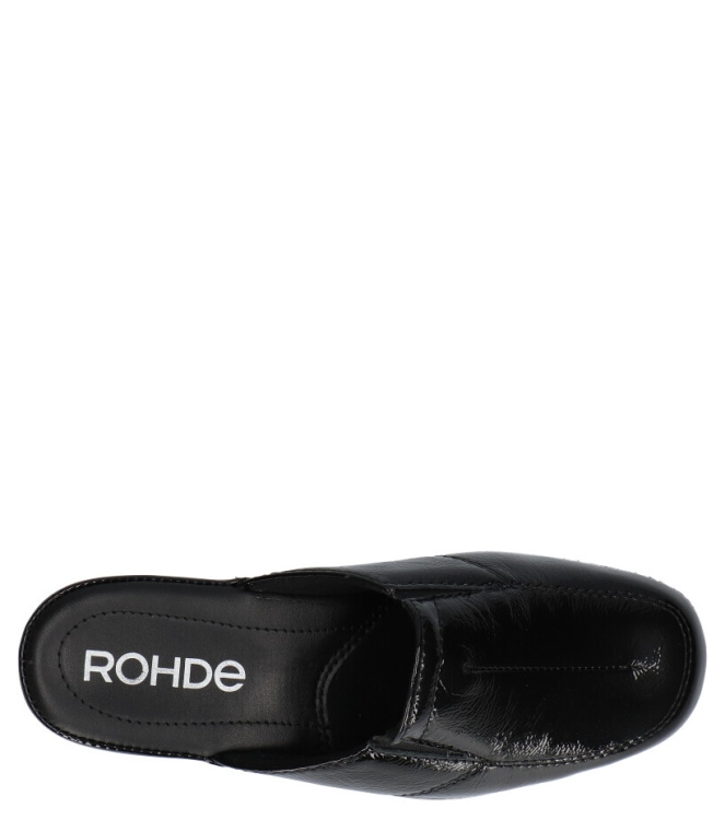 Rohde pantoffel <span>6142 91</span> 6142 91 zwart - www.bremmerschoenen.info - Bremmer Schoenen