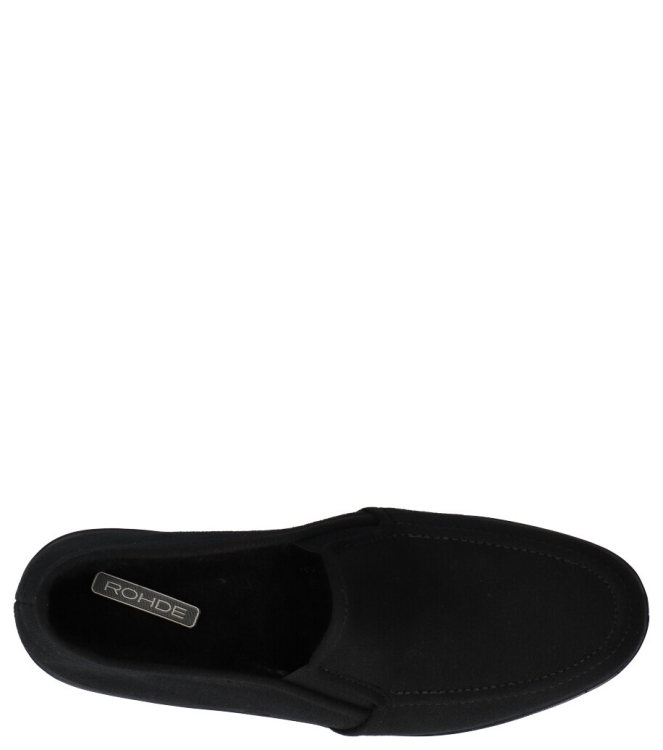 Rohde pantoffel <span>2609 90</span> 2609 90 zwart - www.bremmerschoenen.info - Bremmer Schoenen