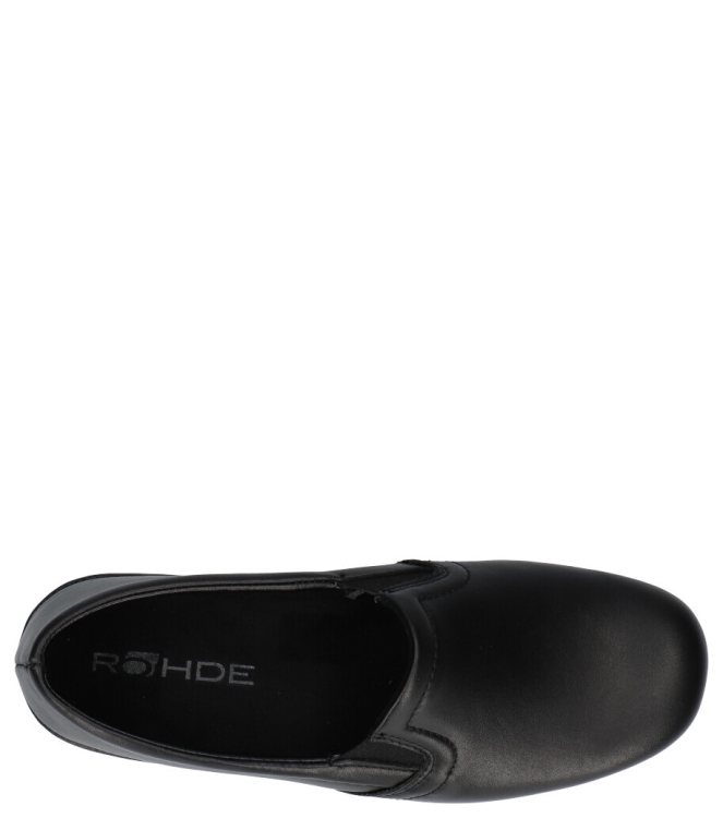 Rohde pantoffel <span>6402 90</span> 6402 90 zwart - www.bremmerschoenen.info - Bremmer Schoenen
