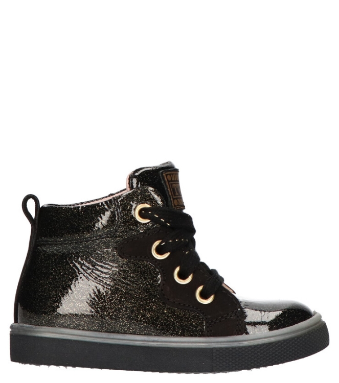 Twins sneaker <span>322602 995 Fien fleurig</span> 322602 995 Fien fleurig zwart - www.bremmerschoenen.info - Bremmer Schoenen