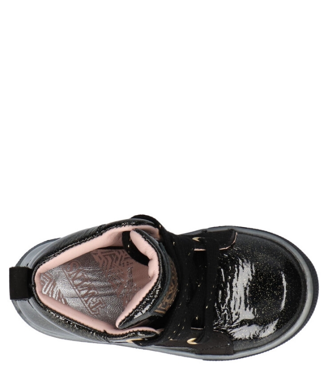 Twins sneaker <span>322602 995 Fien fleurig</span> 322602 995 Fien fleurig zwart - www.bremmerschoenen.info - Bremmer Schoenen