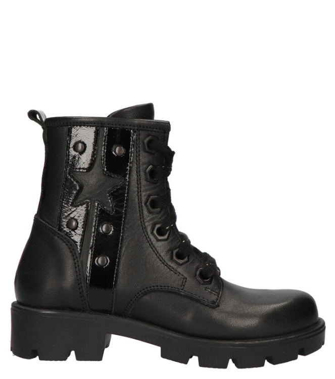 Twins veterboot <span>322625 589 Brenda boot</span> 322625 589 Brenda boot zwart - www.bremmerschoenen.info - Bremmer Schoenen