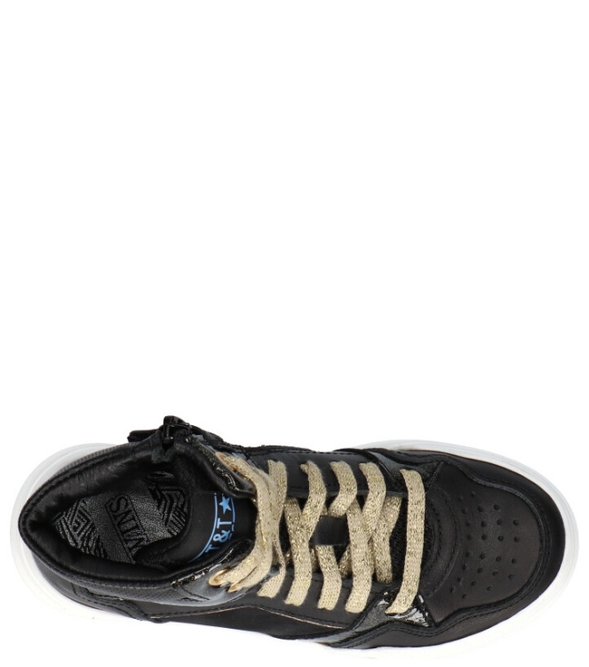 Twins sneaker <span>322701 689 Chloe cross</span> 322701 689 Chloe cross zwart - www.bremmerschoenen.info - Bremmer Schoenen
