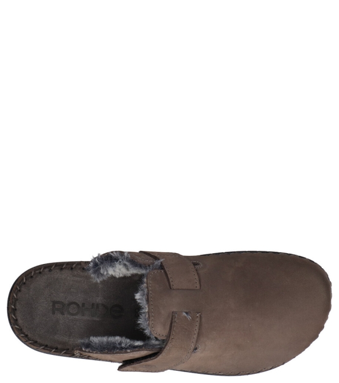Rohde pantoffel <span>6790 72</span> 6790 72 bruin - www.bremmerschoenen.info - Bremmer Schoenen