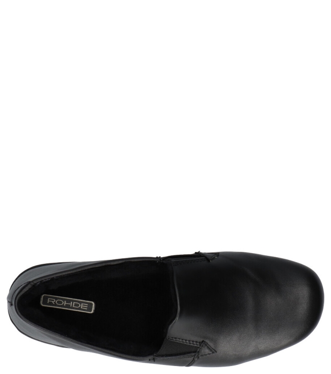 Rohde pantoffel <span>6420 90</span> 6420 90 zwart - www.bremmerschoenen.info - Bremmer Schoenen