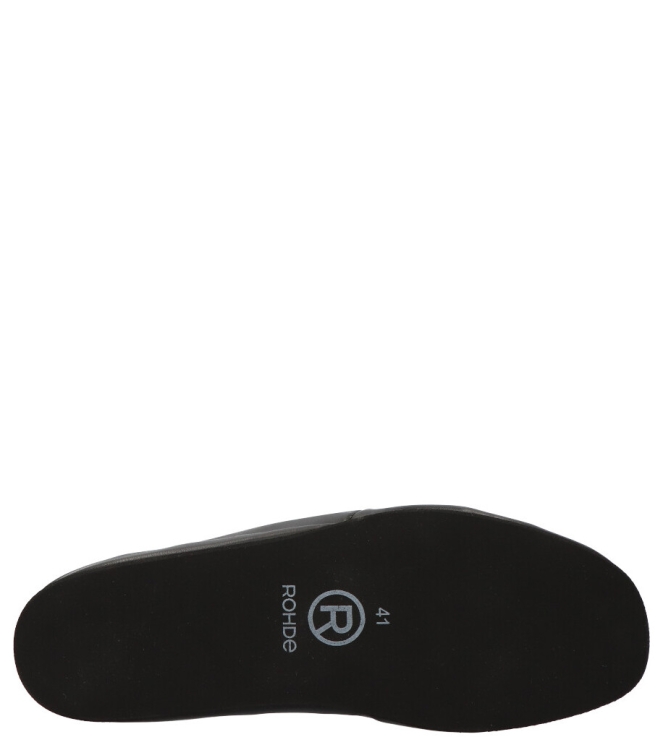 Rohde pantoffel <span>6420 90</span> 6420 90 zwart - www.bremmerschoenen.info - Bremmer Schoenen