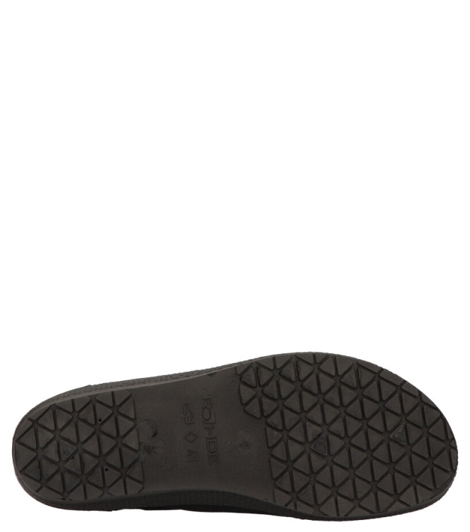 Rohde pantoffel <span>2291 90</span> 2291 90 zwart - www.bremmerschoenen.info - Bremmer Schoenen