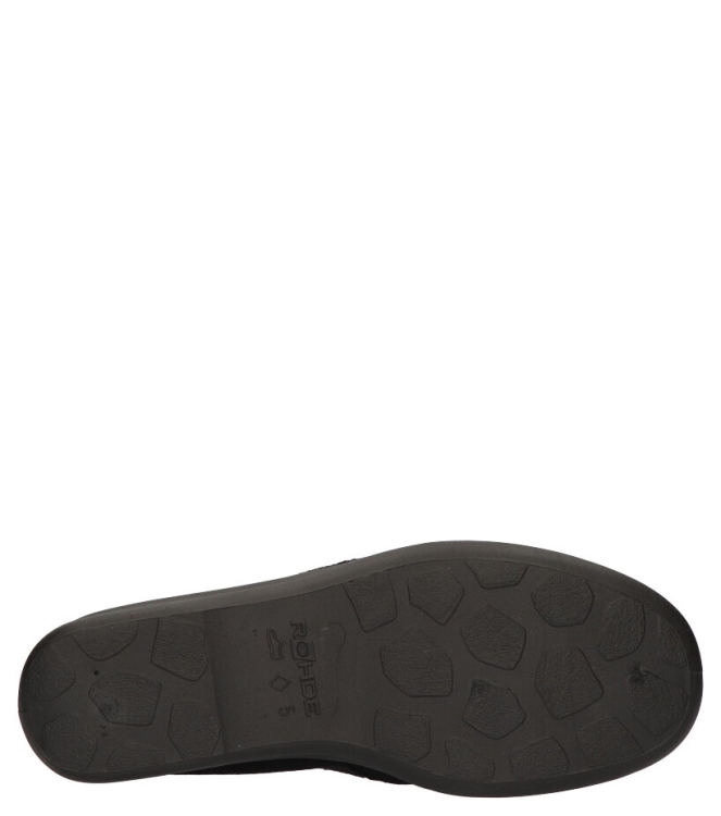 Rohde pantoffel <span>2516 90</span> 2516 90 zwart - www.bremmerschoenen.info - Bremmer Schoenen