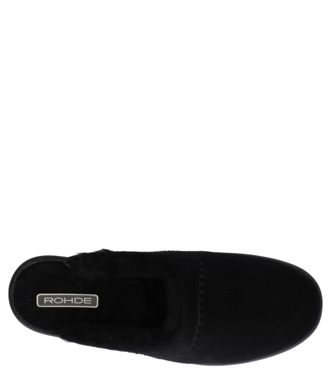 Rohde pantoffel <span>2510 90</span> 2510 90 zwart - www.bremmerschoenen.info - Bremmer Schoenen