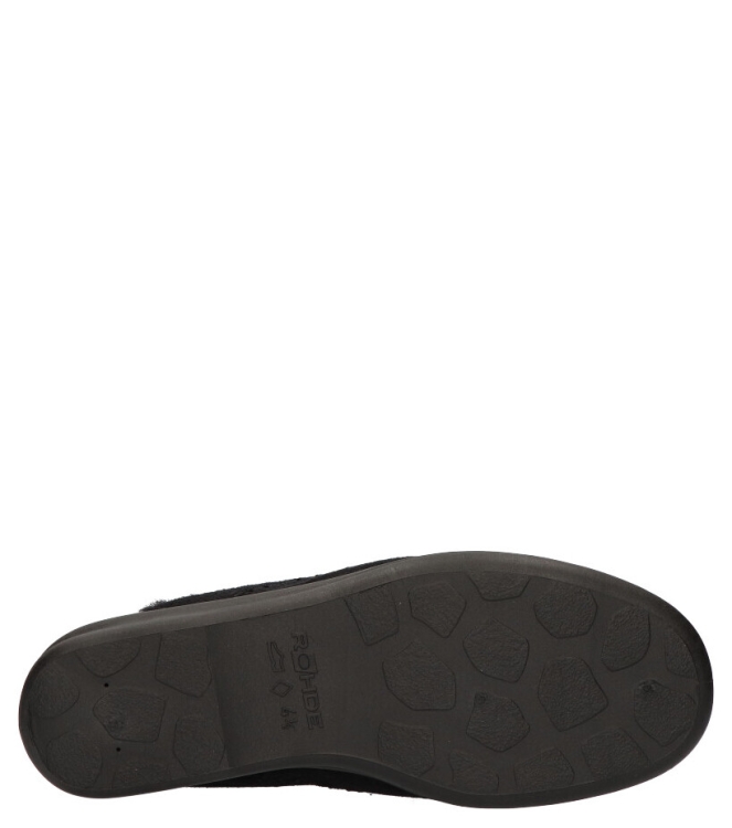 Rohde pantoffel <span>2510 90</span> 2510 90 zwart - www.bremmerschoenen.info - Bremmer Schoenen