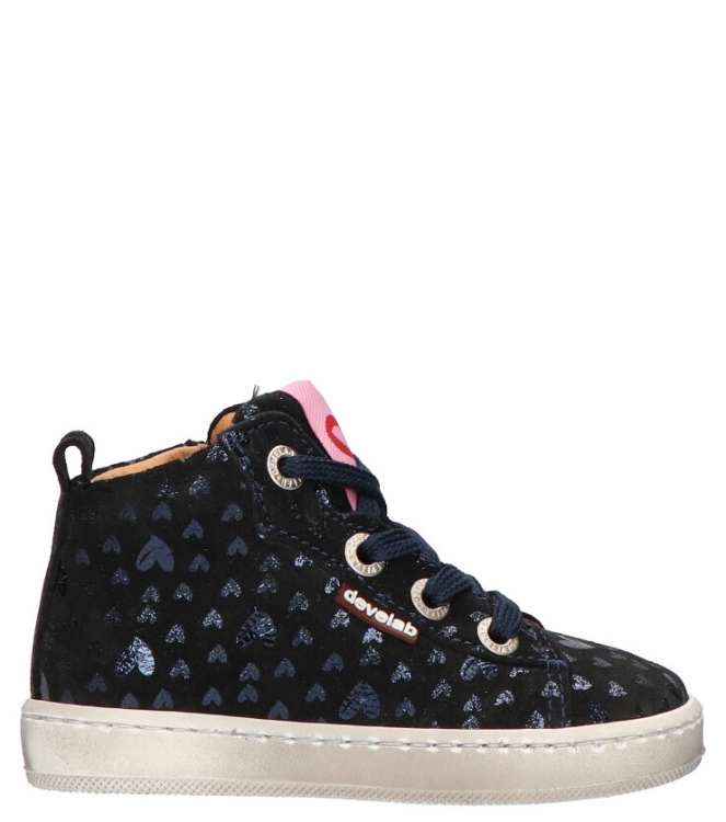 Develab sneaker <span>41426 639</span> 41426 639 blauw - www.bremmerschoenen.info - Bremmer Schoenen