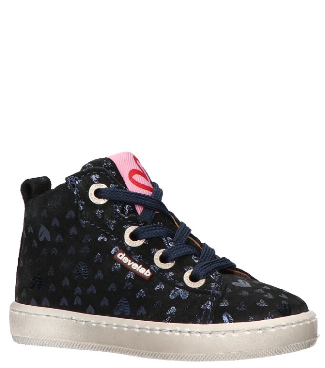 Develab sneaker <span>41426 639</span> 41426 639 blauw - www.bremmerschoenen.info - Bremmer Schoenen