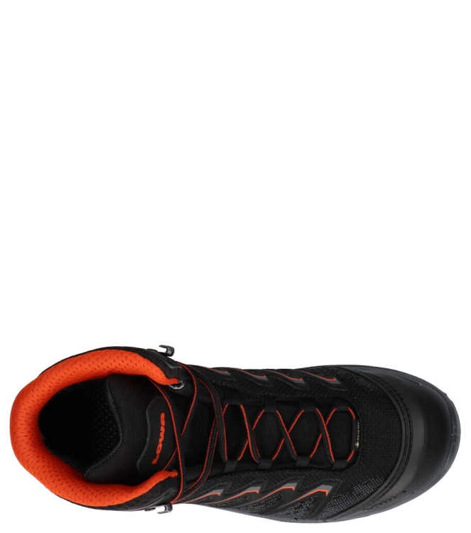 Lowa Werkschoen  <span>EW5460 Larrox Work GTX mid</span> EW5460 Larrox Work GTX mid zwart - www.bremmerschoenen.info - Bremmer Schoenen
