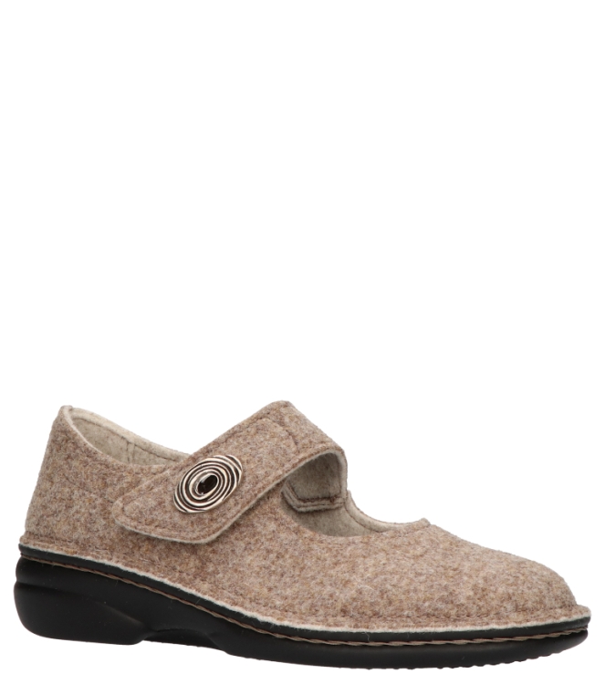 Finn Comfort pantoffel <span>6561 482476 Ramsau</span> 6561 482476 Ramsau beige - www.bremmerschoenen.info - Bremmer Schoenen