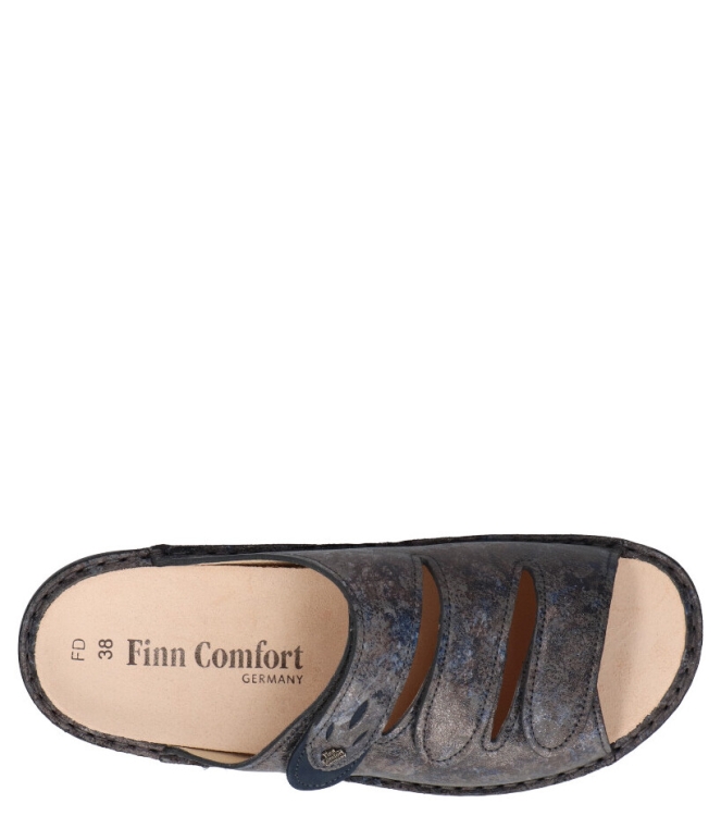 Finn Comfort slipper <span>2554 902489 Kos</span> 2554 902489 Kos grijs - www.bremmerschoenen.info - Bremmer Schoenen