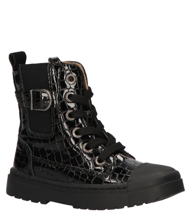 Shoesme veterboot <span>SW22W030-C</span> SW22W030-C zwart - www.bremmerschoenen.info - Bremmer Schoenen