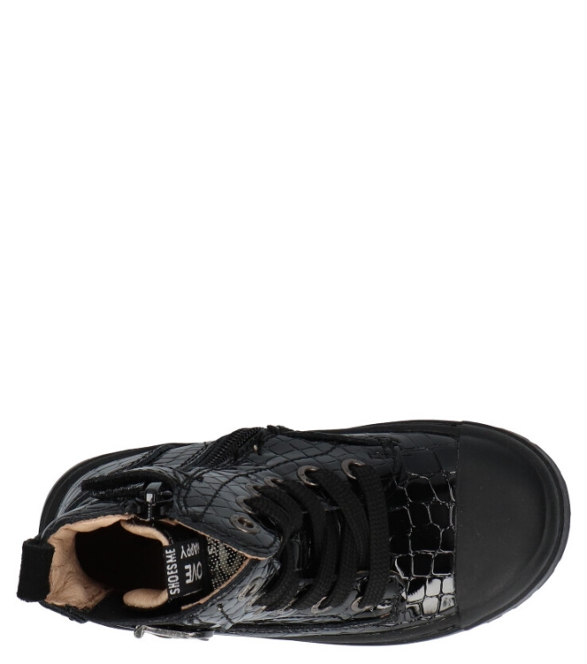 Shoesme veterboot <span>SW22W030-C</span> SW22W030-C zwart - www.bremmerschoenen.info - Bremmer Schoenen